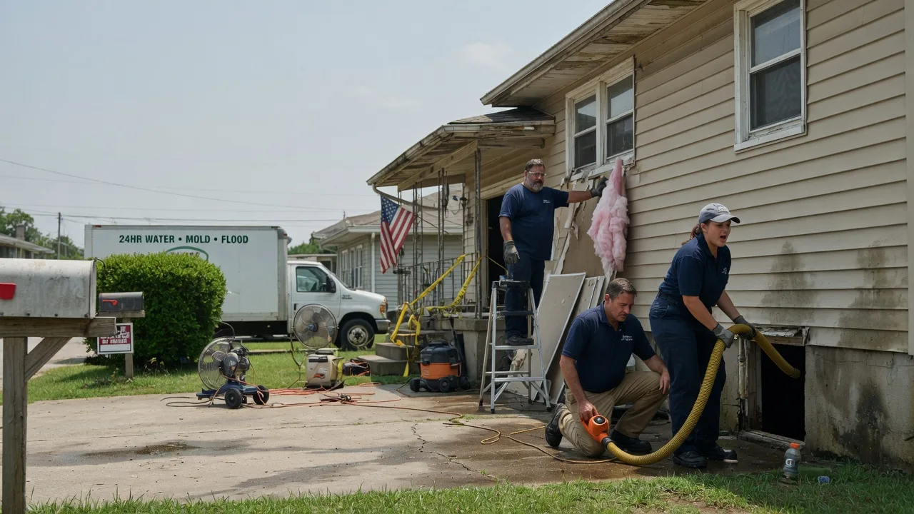 Water Damage Repair in Delmont, SD near me